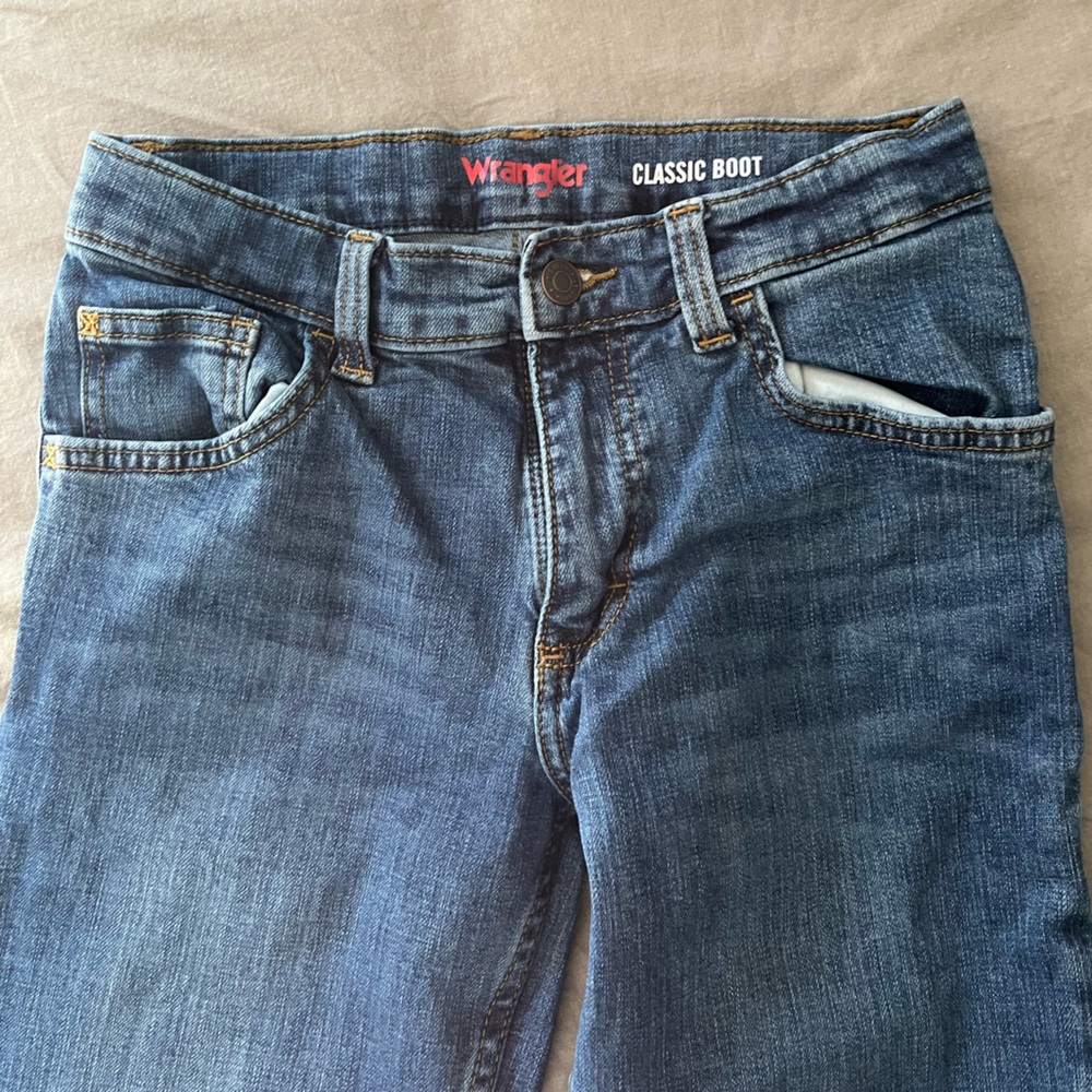 Wrangler Bootcut Kids size 12 Jeans - Picture 3 of 7